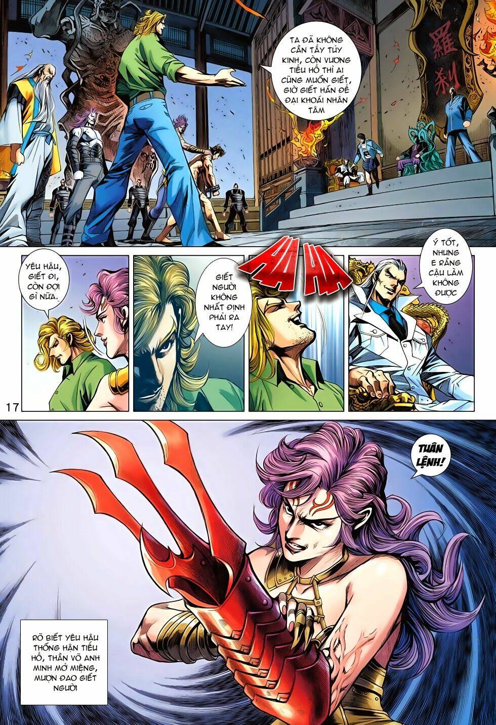 tân tác long hổ môn chapter 695 17