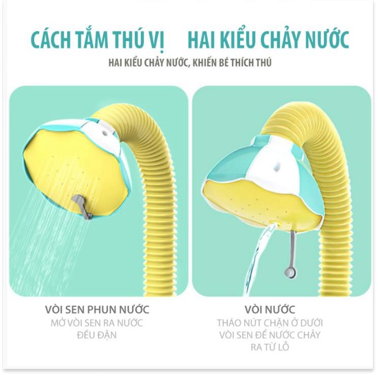 Vòi sen tắm hình con voi ngộ nghĩnh cho bé GREEN MINT - Gia Dụng SG