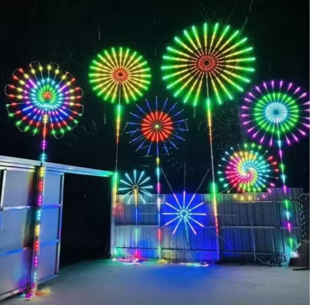 BỘ ĐÈN LED PHAO HOA NGOÀI TRỜI HIỆU ỨNG CỰC ĐẸP TRANG TRÍ CHUẨN