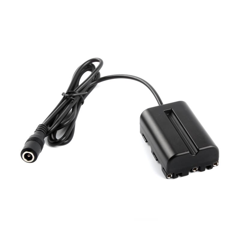 NP-FM500H Pin giả nữ đầu USB Điều chỉnh cáp điện đầu cho máy ảnh Sony DSLR A200 300 450 580 850