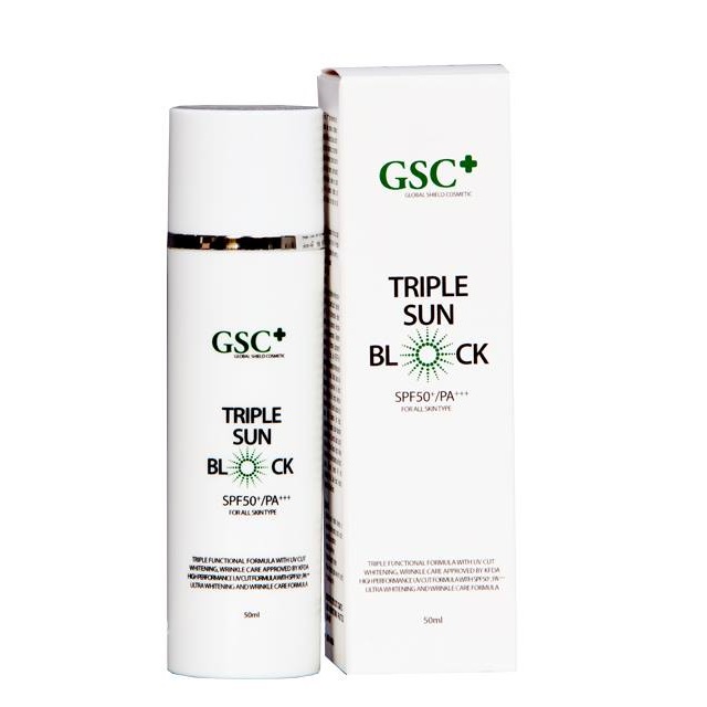 Kem chống nắng GSC Triple Sun Block Hàn Quốc 50ml