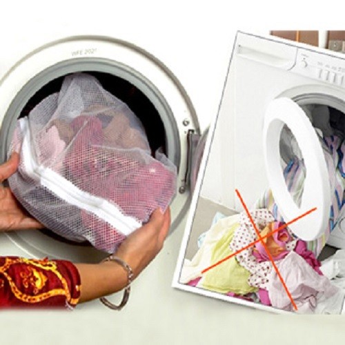 Túi Lưới giặt quần áo cao cấp 40x55 cm Siêu bền Nội địa NHẬT BẢN