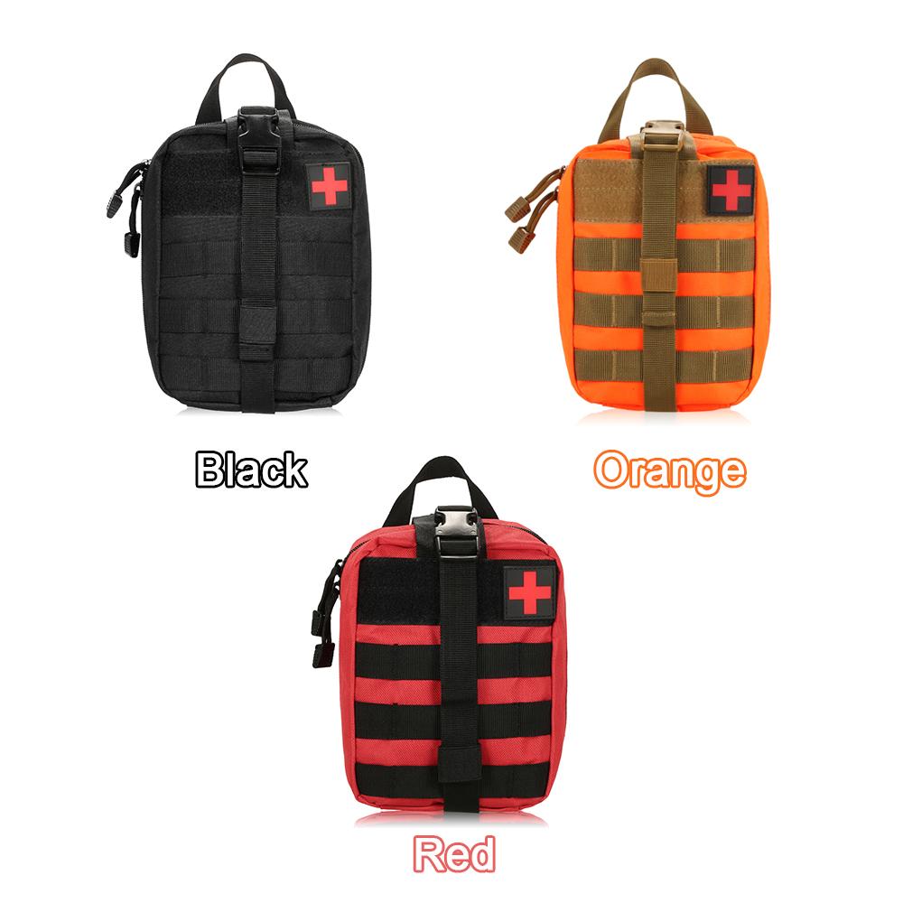 Bộ sơ cứu ngoài trời Túi ứng phó khẩn cấp được làm từ vải Nylon 1000D và đường khâu đôi chắc chắn,Khóa kéo 2 chiều