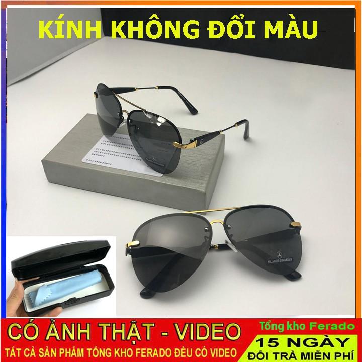 Kính mắt thời trang nam nữ tròng phân cực đổi màu - Kính tàng hình