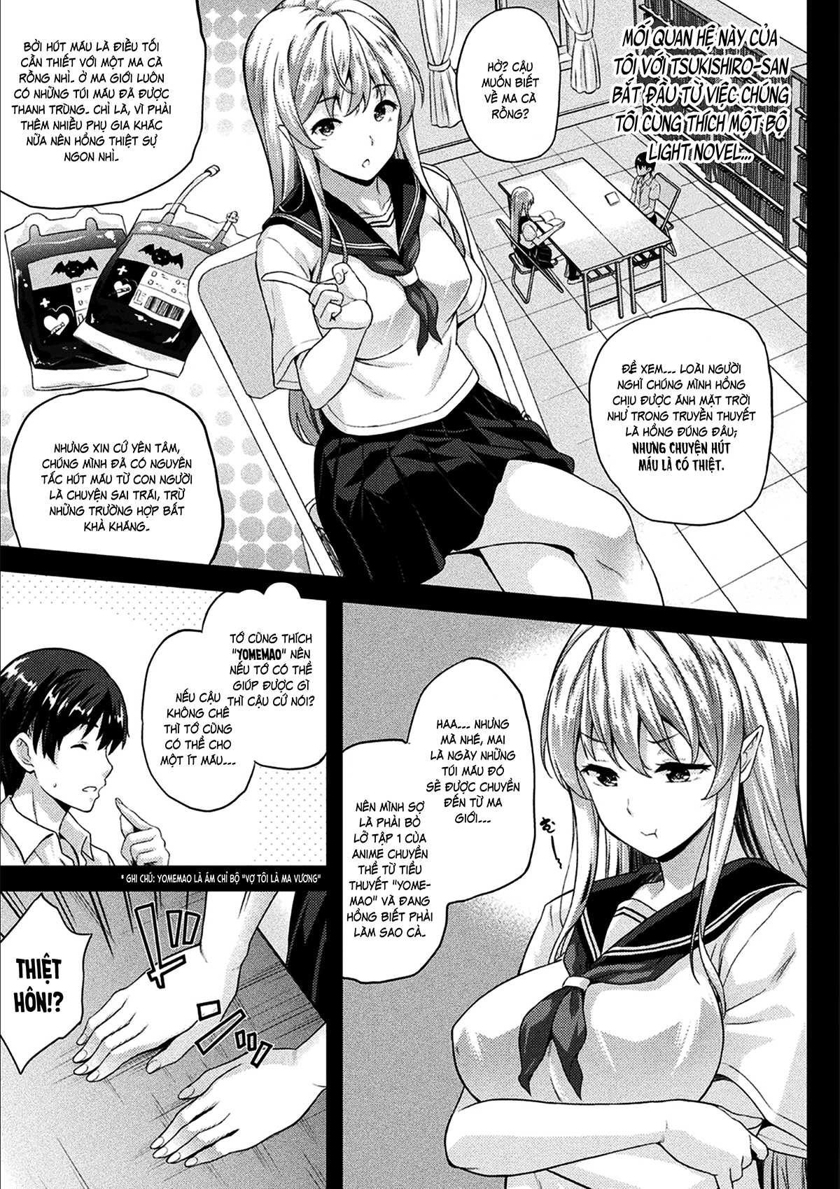 bạn gái tôi là ma cà rồng chapter 2 14