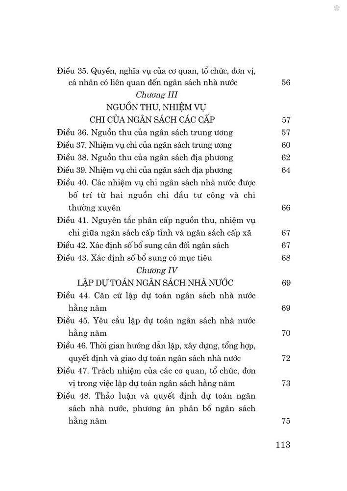 Luật Ngân sách nhà nước năm 2025