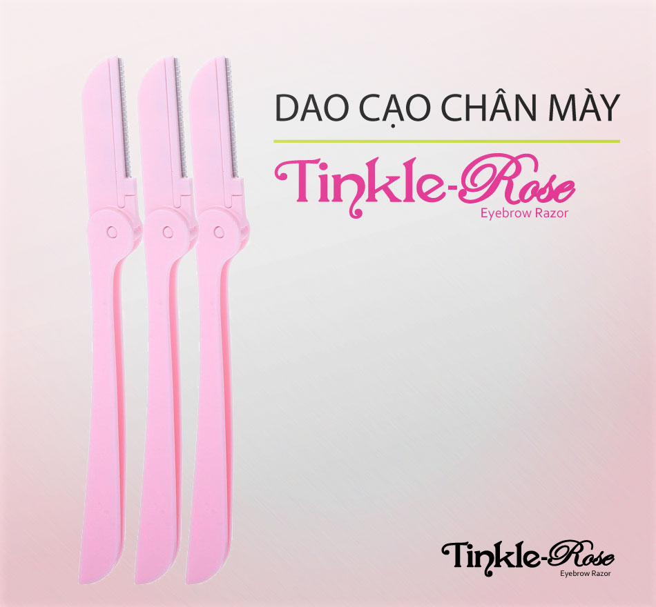 03 dao cạo chân mày Tinkle Rose (màu bất kỳ)