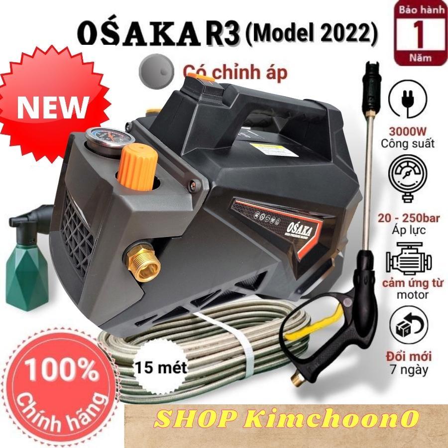 Máy xịt rửa xe chỉnh áp Osaka R3 - 3000W - Công Nghệ Của Nhật Bản