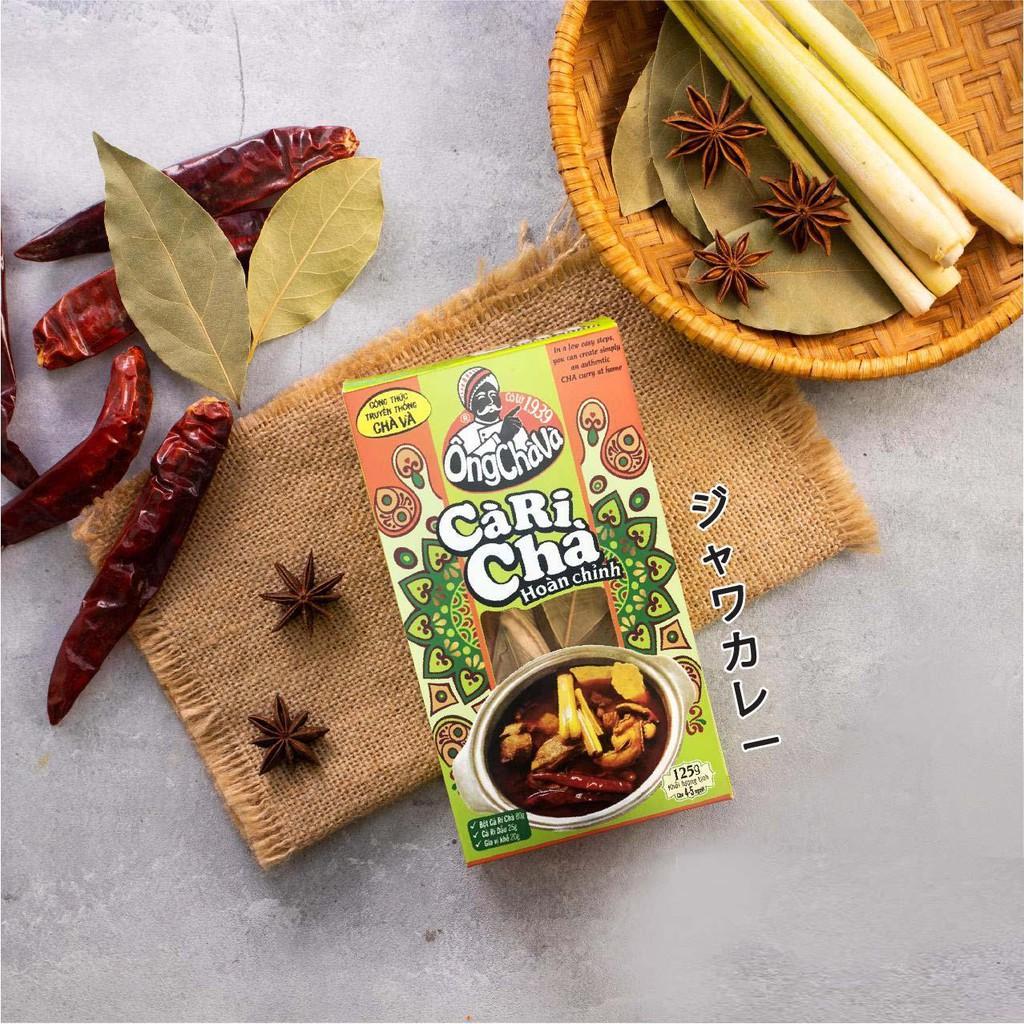 Hộp Cà Ri Chà Hoàn Chỉnh Ông Chà Và 125g