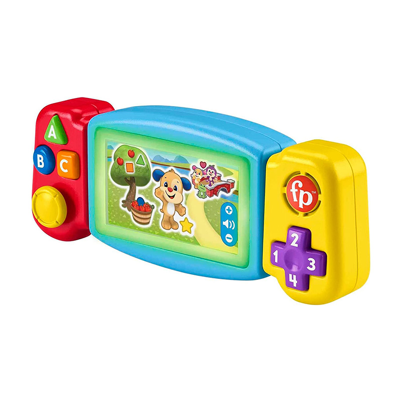 Đồ Chơi FISHER PRICE Máy Chơi Game Vui Học 2 Tay Cầm Cho Bé HJN97