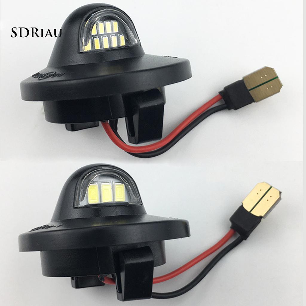 2 Đèn Led Biển Số Xe Hơi 6500k Dc12V Cho Lincoln Ford