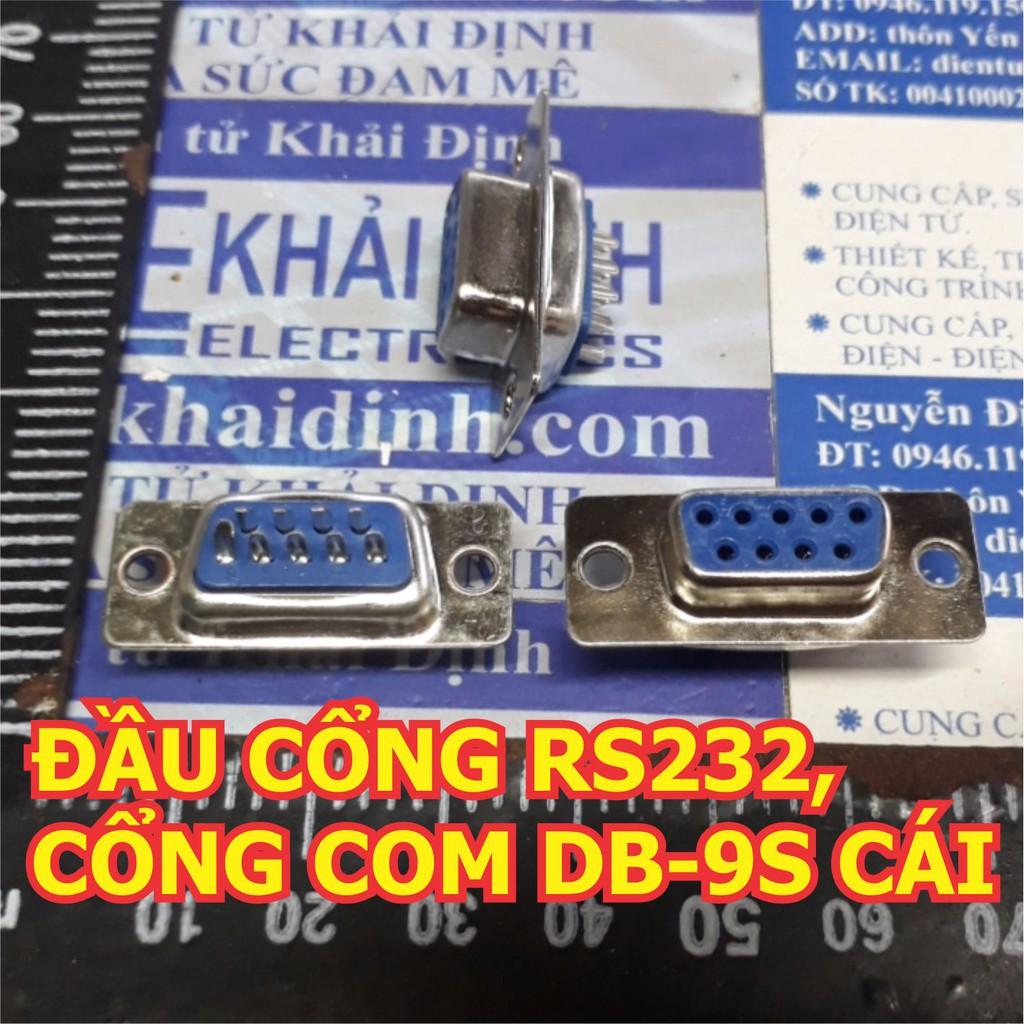 10 cái ĐẦU CỔNG RS232, CỔNG COM DB-9S DB9 DB-9 CÁI/ĐỰC kde2187