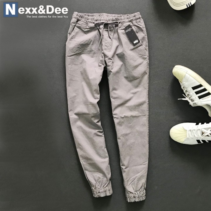 Quần jogger nam kaki Nexx&Dee vải kaki bố công sở đi chơi cao cấp QD01