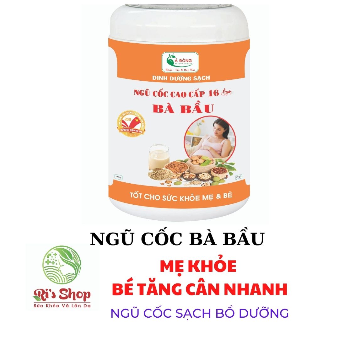 BỘT NGŨ CỐC DÀNH CHO BÀ BẦU Á ĐÔNG - 500GRAM (MẪU MỚI) -  CUNG CẤP NHIỀU DƯỠNG CHẤT - TỐT CHO SỨC KHỎE