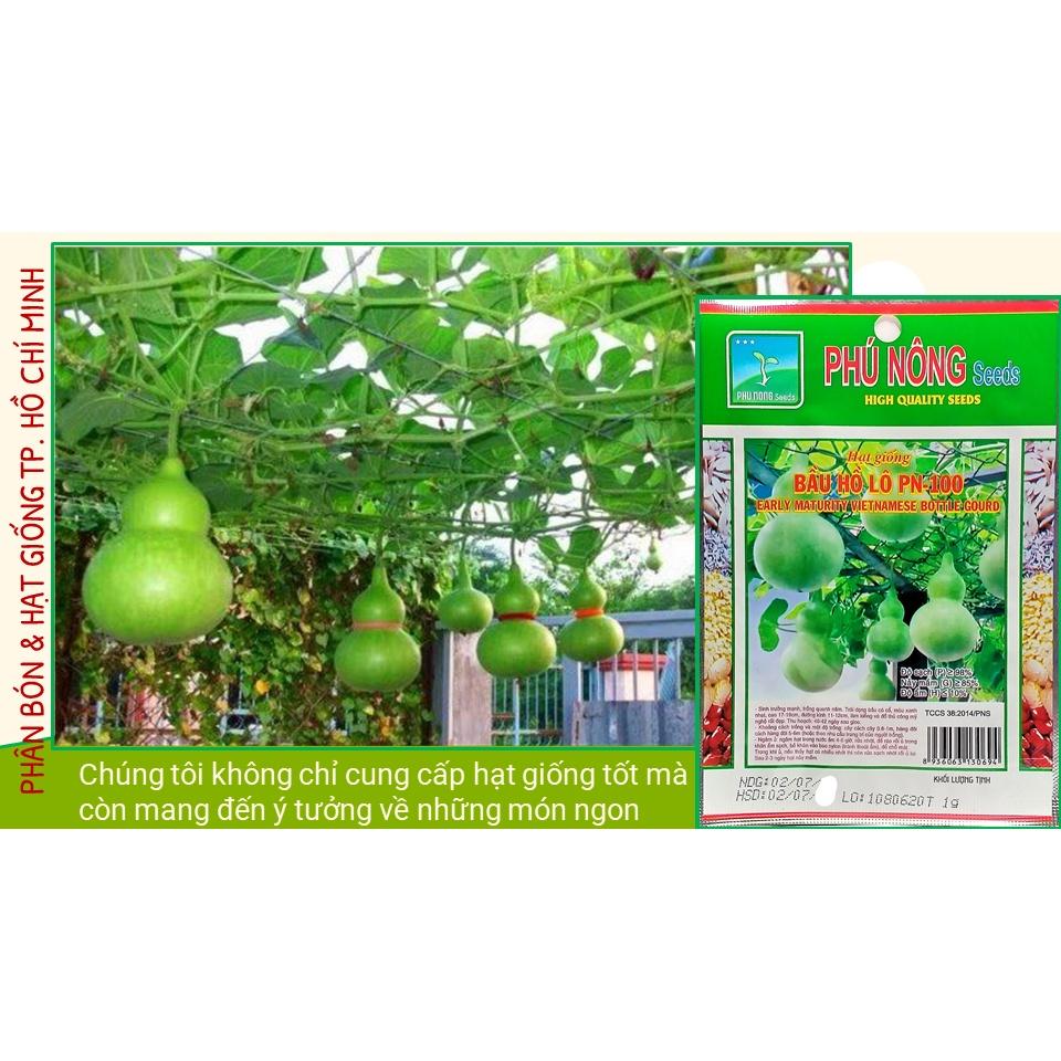 Hạt Giống Bầu Hồ Lô - Phú Nông Seeds - Shop Phân Bón và Hạt Giống