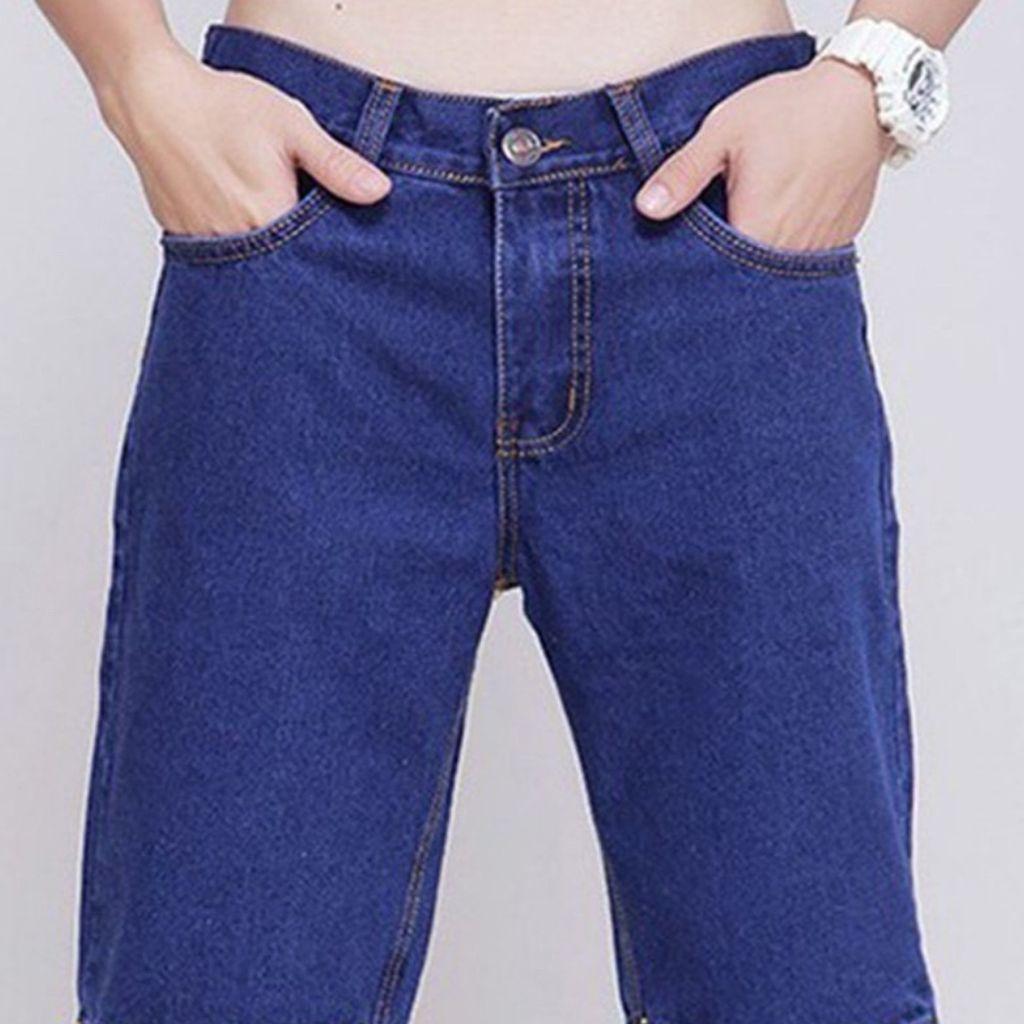 Quần Short Jean Nam Vải Đẹp Form Chuẩn Phong Cách Thời Trang Năng Động CÓ SIZE BỰ