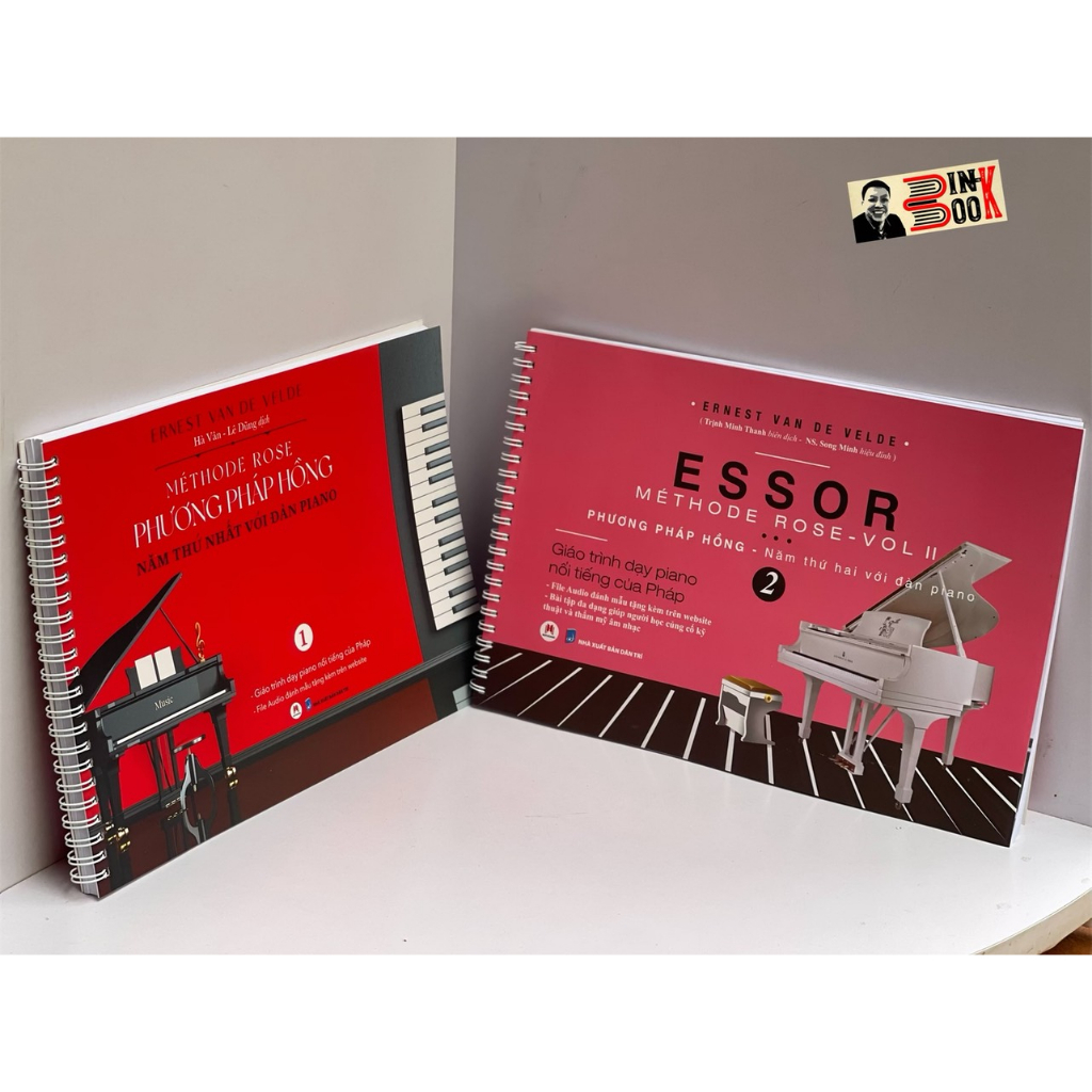 MÉTHODE ROSE - PHƯƠNG PHÁP HỒNG NĂM THỨ NHẤT VỚI ĐÀN PIANO