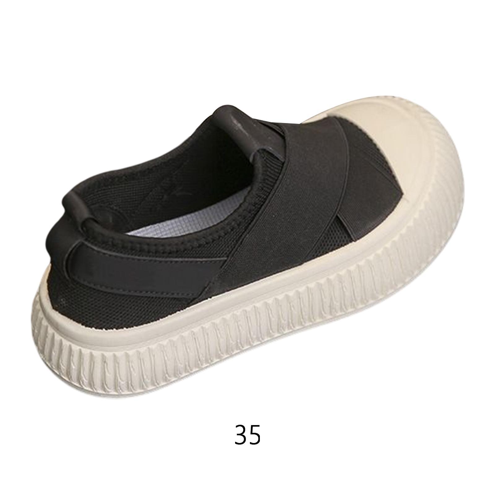 Women Casual Shoes, Sport Shoes Slip on Athletic Shoes Trendy Sneakers Platform Shoes for Camping Hiking Outdoor Activities Driving Shopping