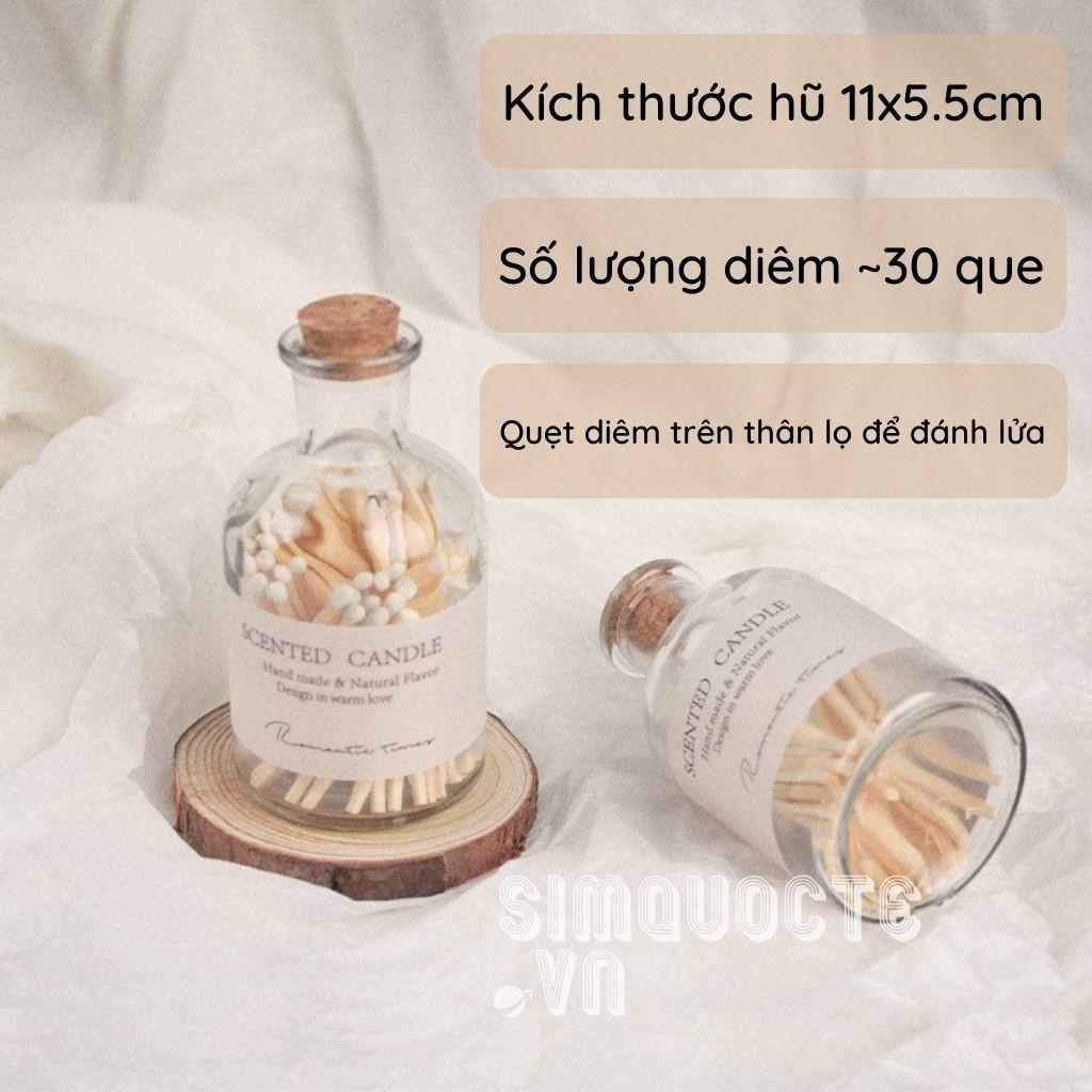 Nến thơm tinh dầu thiên nhiên 3 tầng hương Romantic Times