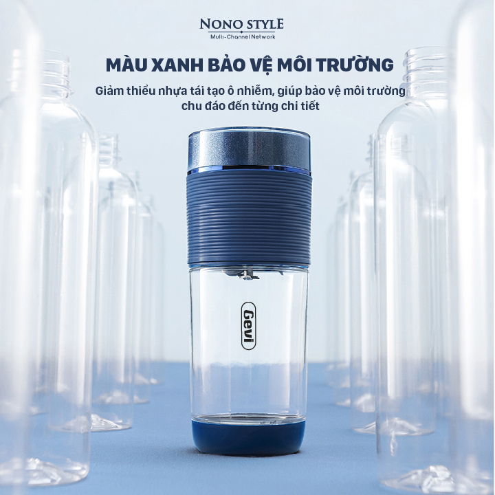 Máy Xay Sinh Tố Cầm Tay GEVI (50W - 260ML) - Hàng Chính Hãng