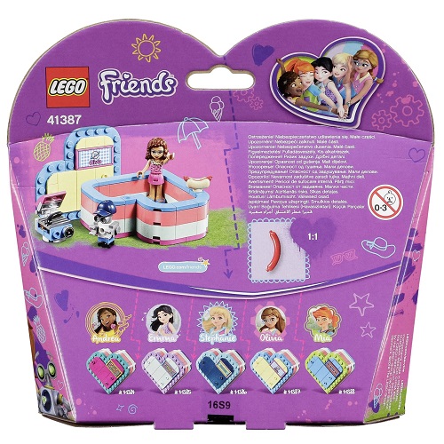 Mô hình đồ chơi lắp ráp LEGO FRIENDS Hộp Trái Tim Mùa Hè Của Olivia 41387