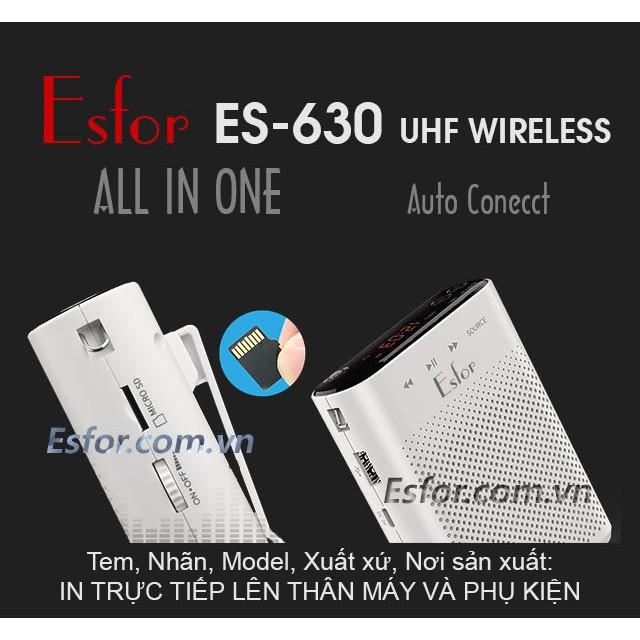 ESFOR ES-630 +32G KÈM Aporo T18 - HÀNG CHÍNH HÃNG