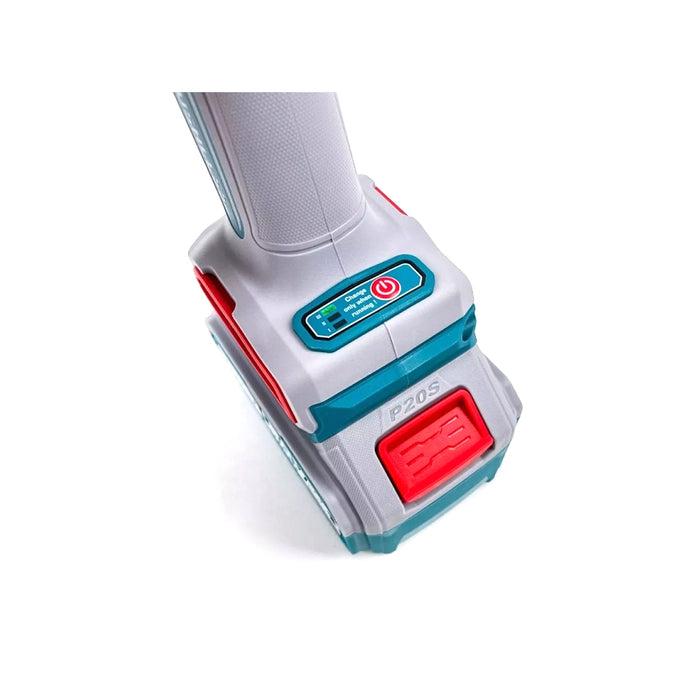 MÁY MÀI GÓC KHÔNG CHỔI THAN DÙNG PIN 20V 1200W TOTAL TAGLI2210032 - HÀNG CHÍNH HÃNG