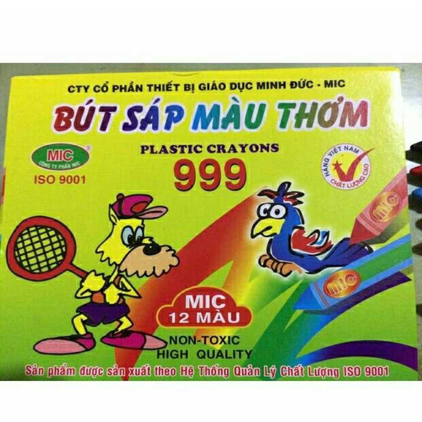 Bút sáp màu thơm 12 màu - bút màu sáp thơm