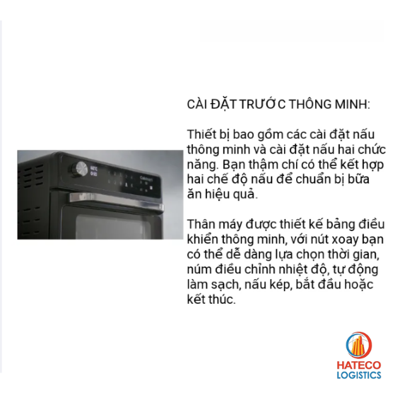 [Hàng chính hãng] Lò nướng kiêm hấp đa năng Cuisinart, model CSO-510HK, dung tích 20L