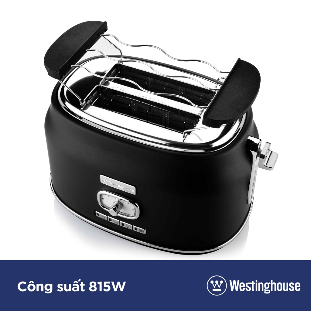 Máy nướng bánh mì 2 lát Westinghouse WKTTB857 (815W) - Hàng chính hãng