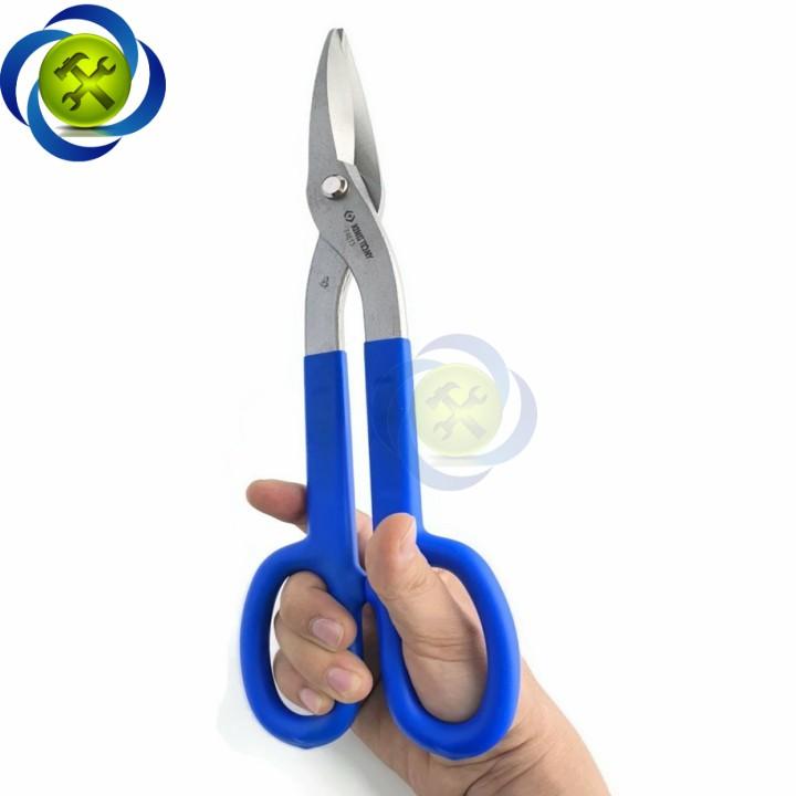 Kéo cắt tôn thẳng Kingtony 74613 cán xanh dài 330mm