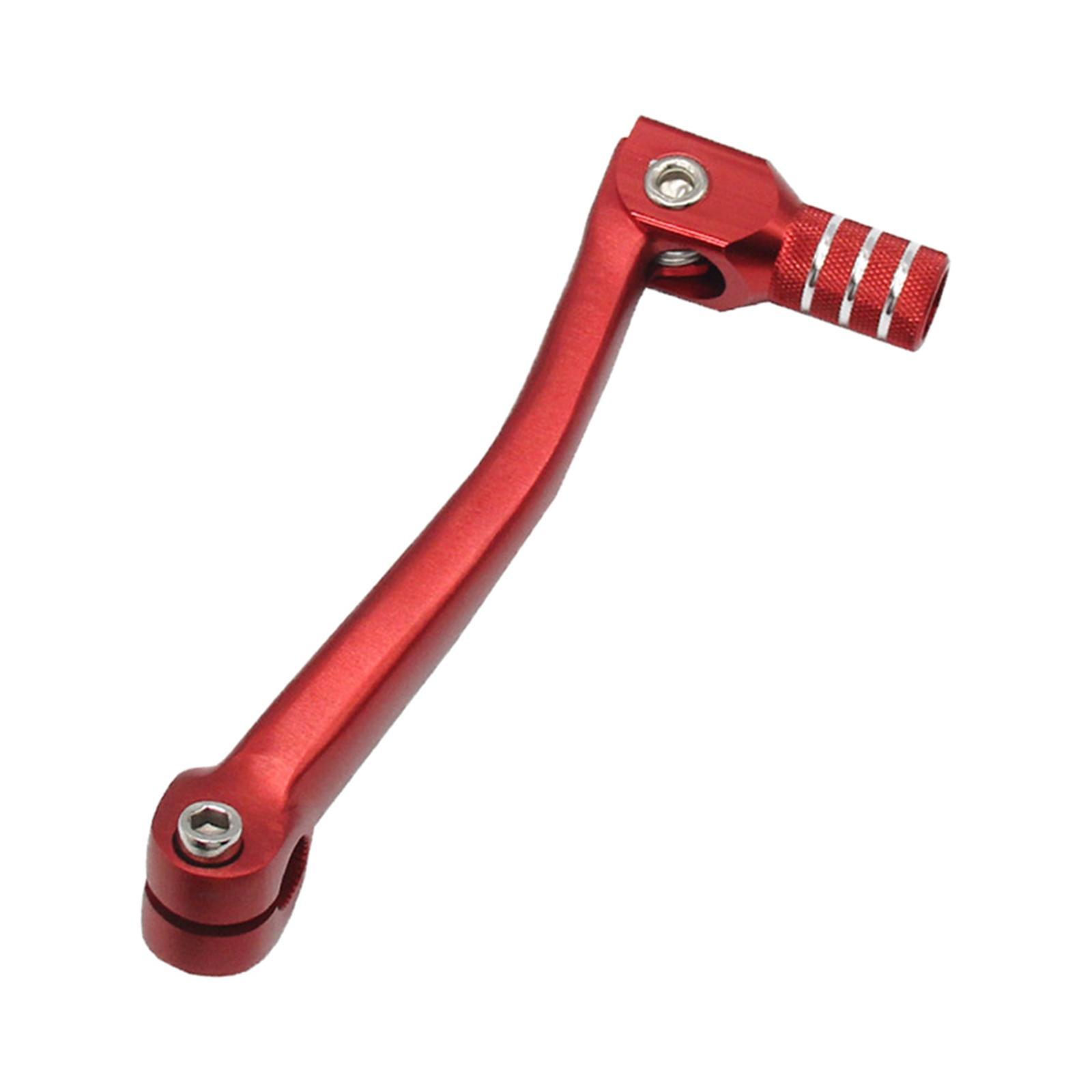 Motorcycle Folding Gear Lever, CNC Aluminum Replacement Fits for ATV Pit Bikes
