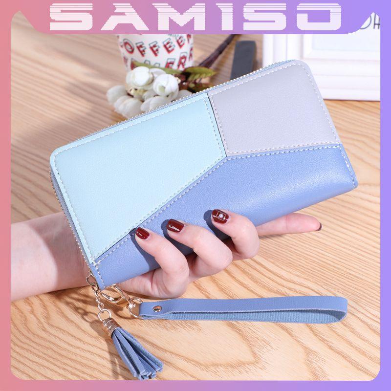 Ví nữ cầm tay dài đẹp đựng tiền cầm tay nhiều ngăn thời trang cao cấp DA16