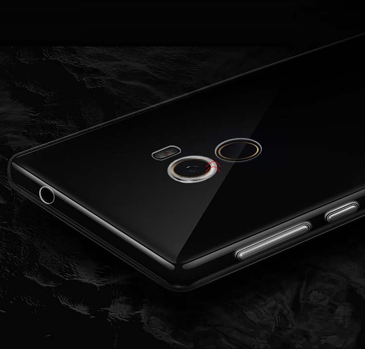Ốp lưng dẻo silicone trong suốt dành cho Xiaomi Mi Mix