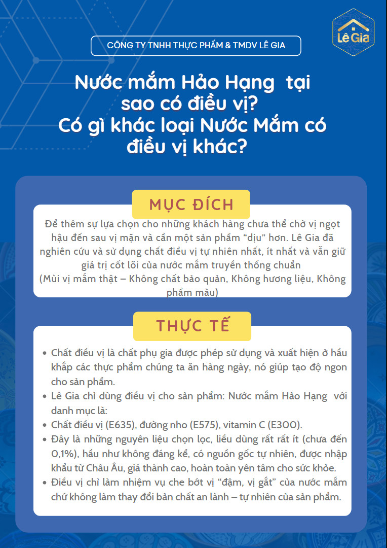 Nước mắm Lê Gia cá cơm Hảo Hạng