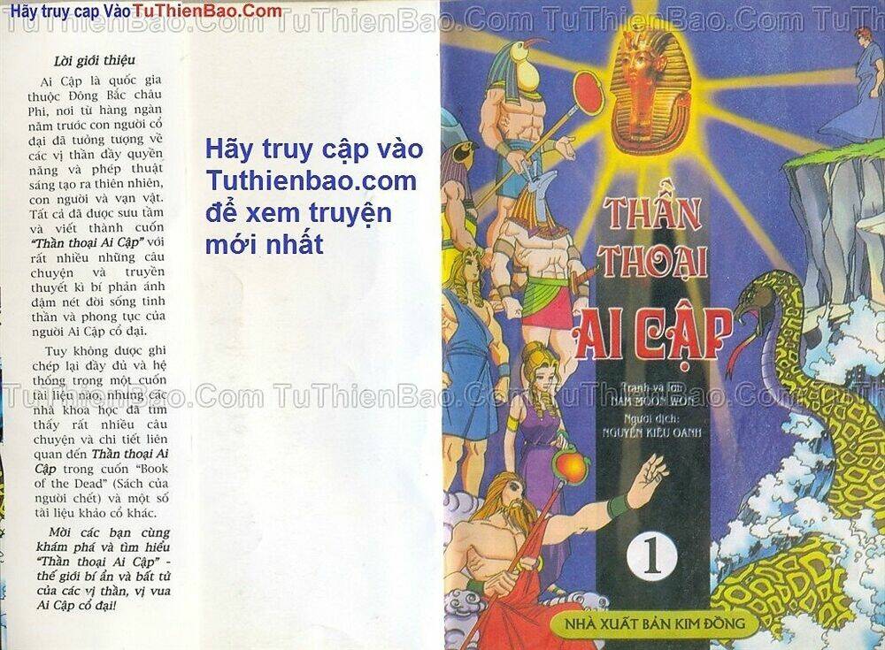 thần thoại ai cập chapter 1 2