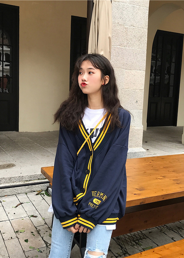 Áo Khoác Cardigan Nữ Thêu Tay