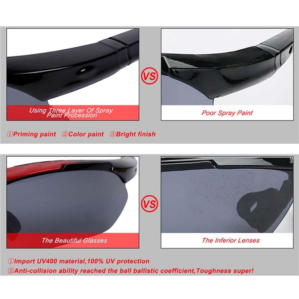 Polarized Cycling Glasses Sports Fishing UV400 Sunglasses Goggles