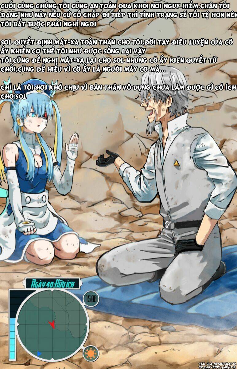 cùng cô người máy sinh tồn trên hành tinh bí ẩn chapter 40 1