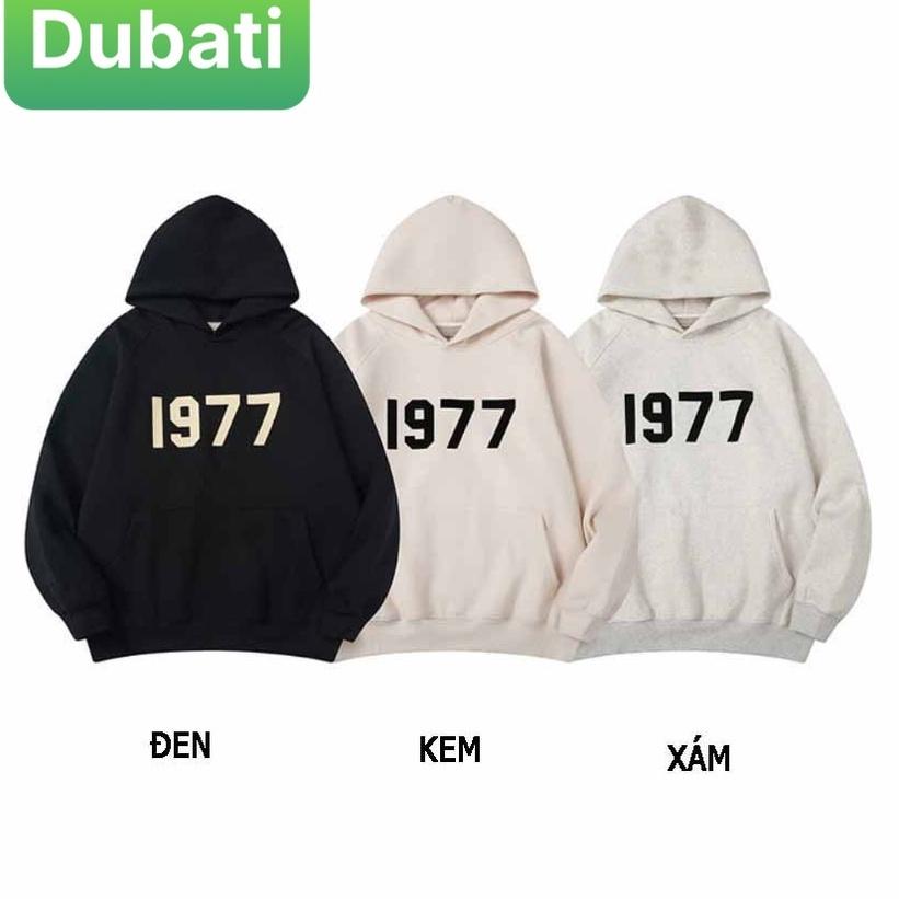 ÁO KHOÁC HOODIE NAM NỮ CHẤT NỈ DÀY PHOM FROM RỘNG 1977 PHONG CÁCH XINH XẮN DỄ THƯƠNG -DUBATI FASHION