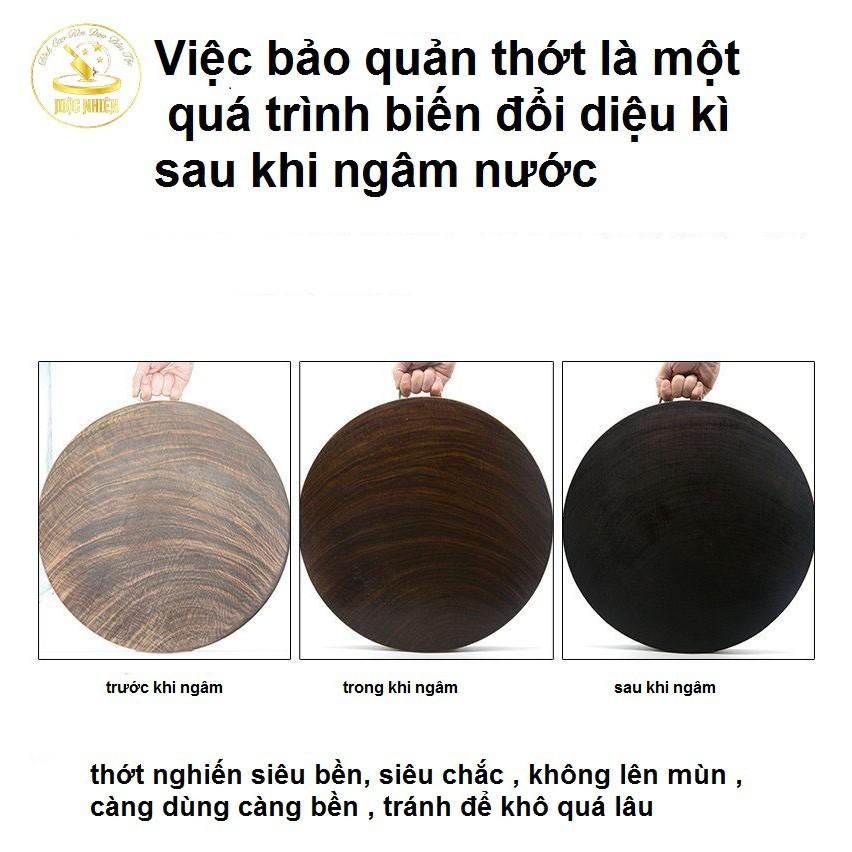 Thớt Nghiến Đá Tây Bắc, Siêu Cứng, Siêu Bền, Không Lên Dăm - Hàng Lệch Phi loại 1 - Cam Kết Nghiến Đá, Không