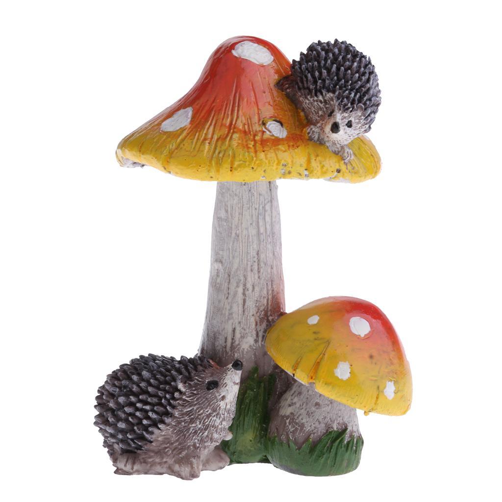 Resin Fairy Garden Ornament Miniature Home Decor