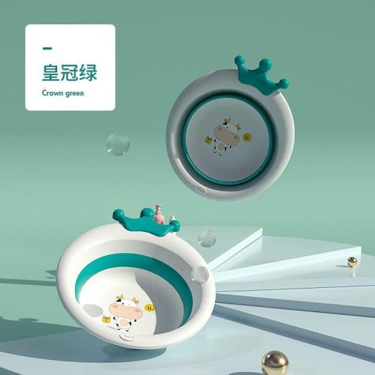 Chậu rửa mặt gấp gọn Vương Miện cho bé yêu