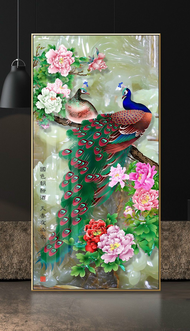 Tranh treo tường HIỆN ĐẠI, TRANH PHONG THỦY GIẢM GIÁ MẠNH 60X120/70X140