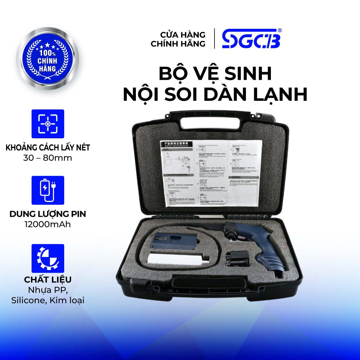 Bộ Vệ Sinh SGCB Nội Soi Dàn Lạnh