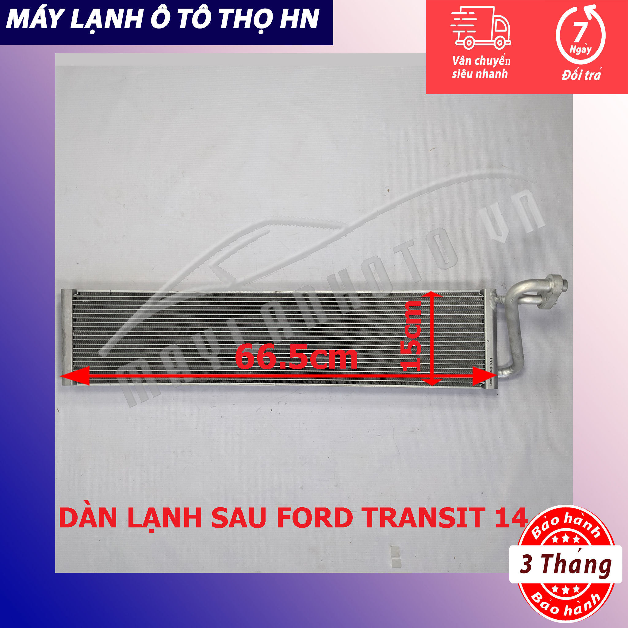 Dàn lạnh Ford Transit 2014 Hàng xịn Thái Lan / Hàn Quốc 14