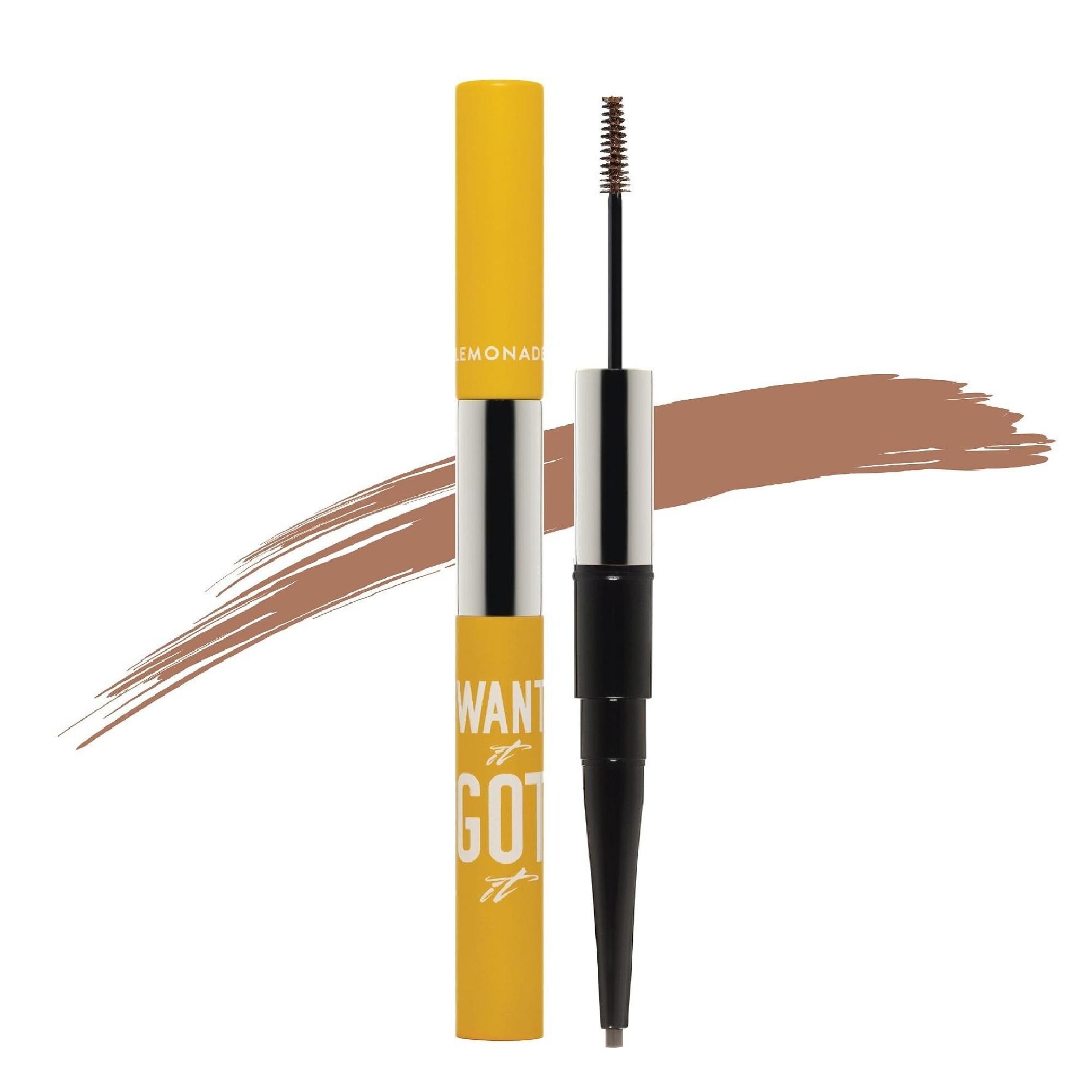 Combo Phấn nước đơn Lemonade Matte Addict Cushion 15g và Chì kẻ mày 2 đầu Want It Got It 4g