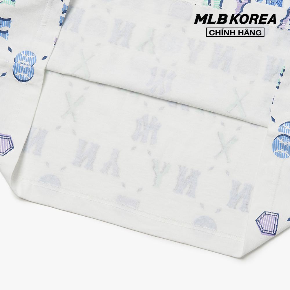 MLB - Áo croptop nữ tay ngắn Summer Monogram 3FTSM6023