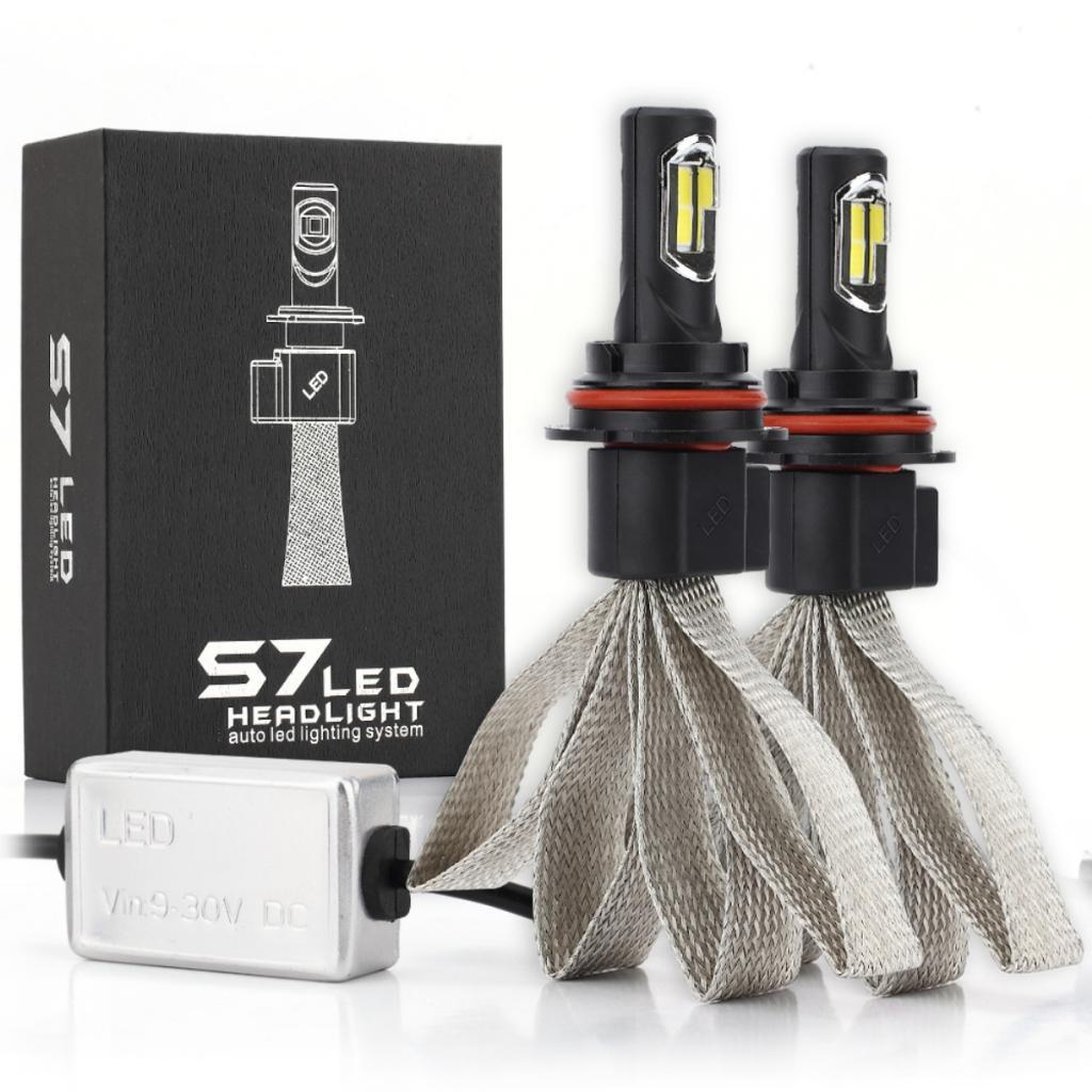 2X 60W 360 Beam Headlight Bulb Headlamp Conversion Kit 6000K 6400LM
