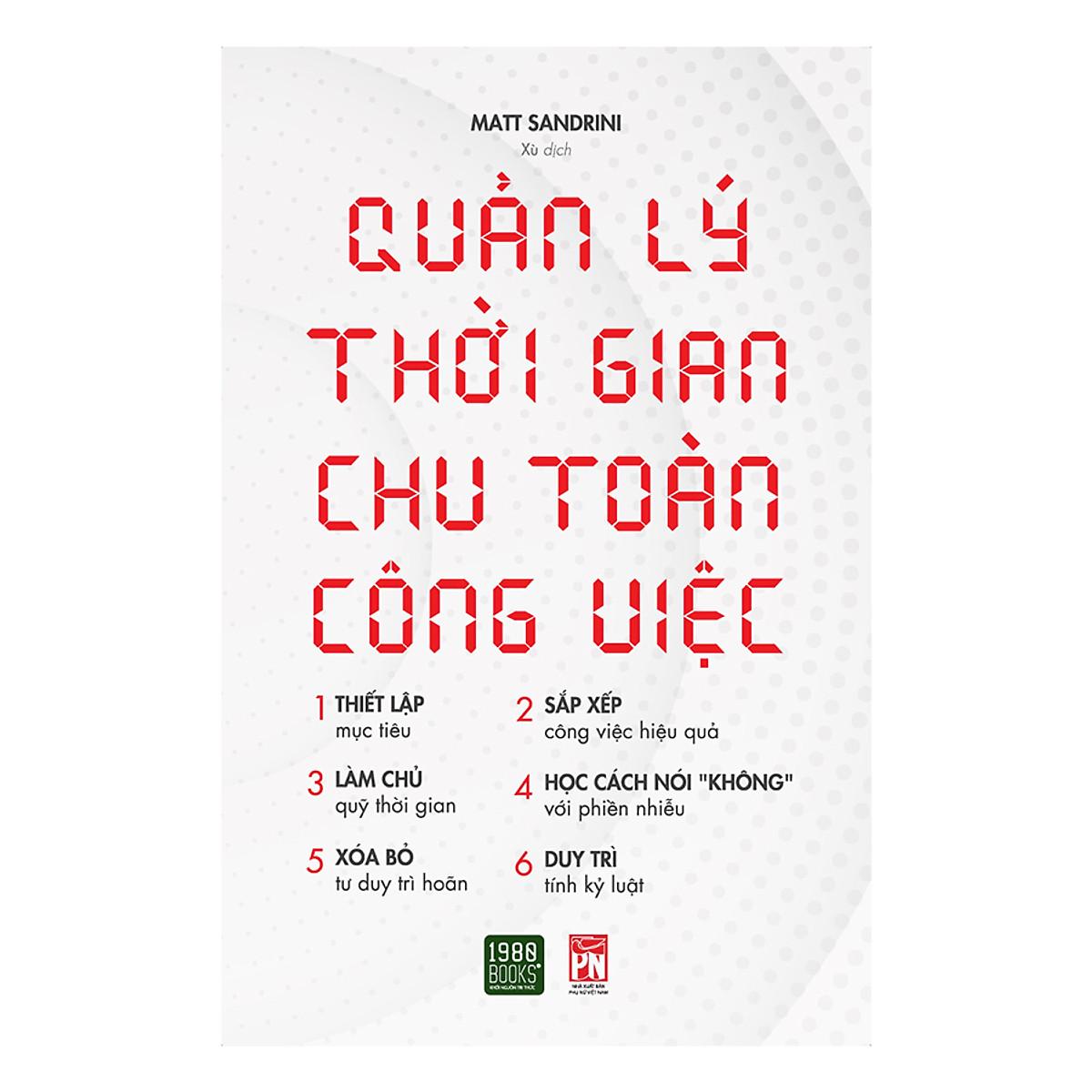 Quản Lý Thời Gian Chu Toàn Công Việc - Bản Quyền